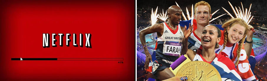 2012 - The year of Netflix in the UK and the London Olympics