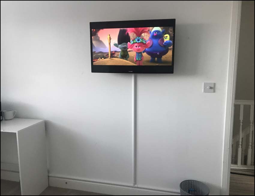 wall mount your kids' bedroom TVs